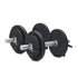 The Indian Made Jimwalt Premium CAST Iron Weight Training Adjustable Dumbbell Kit (20KG SET WITHOUT SCREW ROD)