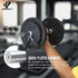 The Indian Made Jimwalt Premium CAST Iron Weight Training Adjustable Dumbbell Kit (20KG SET WITHOUT SCREW ROD)