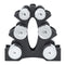 Steel Dumbbell With Stand (Proudly Made In India) - Healthy Cliq