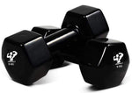 Premium Coating Vinyl Fixed Dumbbells - 1KG to 10KG - Healthy Cliq