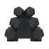 Rubber Encased Hex Fixed Dumbbell Weight With Stand(Proudly Made In India) - Healthy Cliq