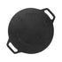 Cast Iron Pre Seasoned Dosa Tawa & Appam Pan Patra Go's Good for Cooking on Gas (Dosa Tawa + Appam Pan) (Dosa Tawa + Appa Chatti) - Healthy Cliq