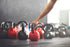 Premium Half Coated Vinyl Kettlebells (6KG) - Healthy Cliq