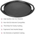 Pre-Seasoned Cast Iron Dosa Tawa 11 inch with Toughened Glass Lid - Healthy Cliq