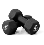 Premium Half Coating Cast iron Neoprene Dumbbells - 0.5KG to 10KG Proudly Made in India - Healthy Cliq