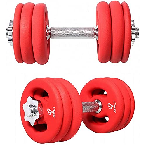 Neoprene Coated Weight Plates Adjustable Dumbbell 4Kg to 40Kg (Proudly Made in India) - Healthy Cliq