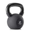 Black Series Premium Half Coating Neoprene Kettlebell 2KG to 48KG (Proudly Made in India) - Healthy Cliq
