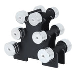 Steel Dumbbell With Stand (Proudly Made In India) - Healthy Cliq