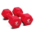 Premium Coating Vinyl Fixed Dumbbells - 1KG to 10KG - Healthy Cliq