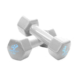 Premium Coating Vinyl Fixed Dumbbells - 1KG to 10KG - Healthy Cliq