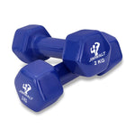 Premium Coating Vinyl Fixed Dumbbells - 1KG to 10KG - Healthy Cliq