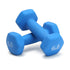 Premium Half Coating Cast Iron Neoprene Fixed Weight Dumbbells - Healthy Cliq