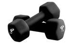 Premium Half Coating Cast iron Neoprene Dumbbells - 0.5KG to 10KG Proudly Made in India - Healthy Cliq