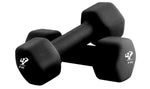 Premium Half Coating Cast iron Neoprene Dumbbells - 0.5KG to 10KG Proudly Made in India - Healthy Cliq